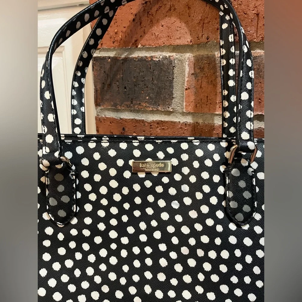 KATE SPADE Dally Laurel Way Printed Tote in Musical Dots